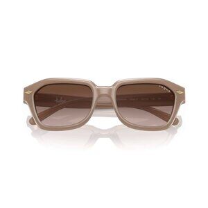 Hailey Beiber x Vogue Sunglasses Brown Cat Eye with Brown Lenses